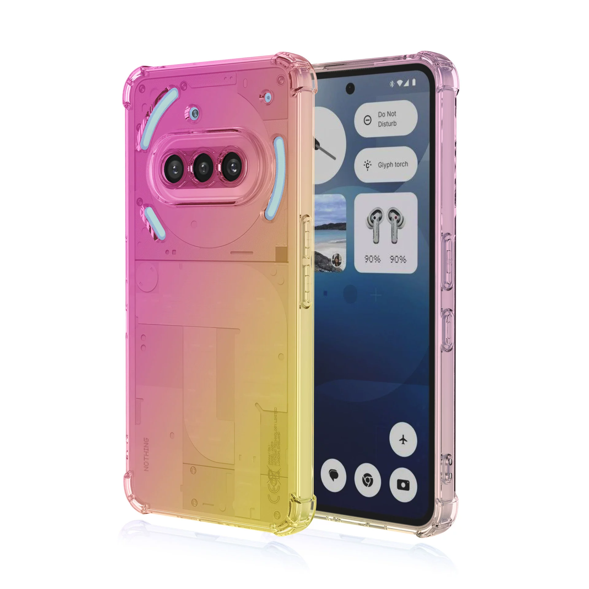 Чехол Nothing Phone3 CMF чехол Phone2pro противоскольжение градиентный цвет для Phone 2A