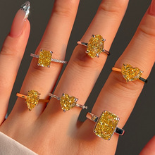 �W���羳S925���y��ָŮС�����s�ٴ�׺η��Ǳ������Sɫ�ʯ��ָ