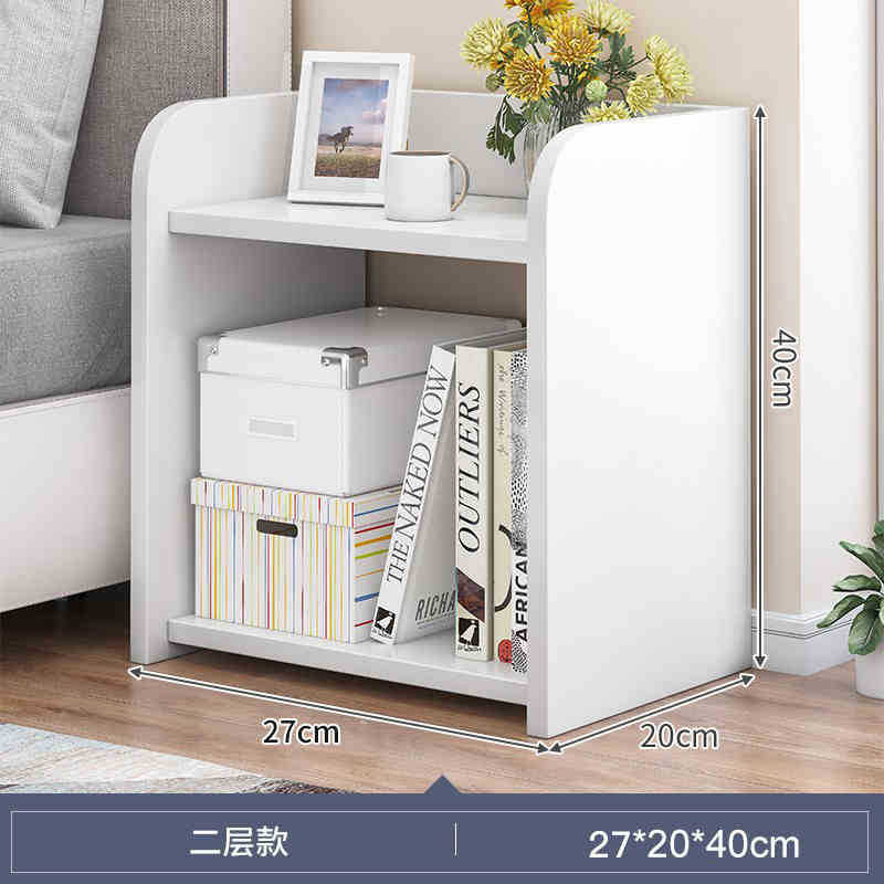 Mesita de noche, gabinete de almacenamiento pequeño y moderno para el hogar con cerradura, estante de almacenamiento, mini gabinete sencillo y moderno para dormitorio.