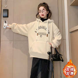 跨境女童卫衣春秋款2025新款大童女孩韩版春装连帽上衣儿童装潮流