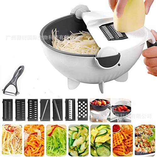 Multifunctional Vegetable Cutter Grater...