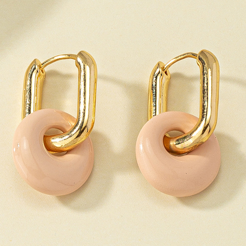 1 Pair Elegant Heart Shape Alloy Plating Womenu0027S Drop Earrings