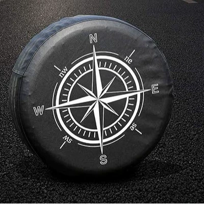 Spare Tire Cover, Practical Car Accessories, Source Factory, Amazon Dropshipping, Cross-Border 14-18inch Decoration Items (Spare wheel cover) - 14inch-711pwpwn