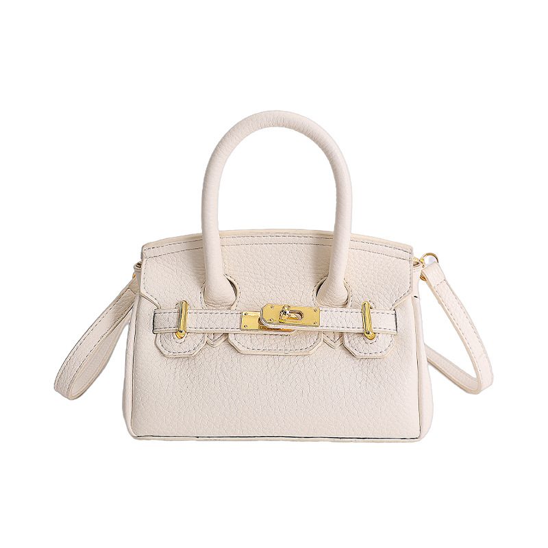 Textura de nicho de diseño de platino de mujer 2026 nuevo estilo simple de moda diaria de un solo hombro bolsa de tramo inclinada image 12