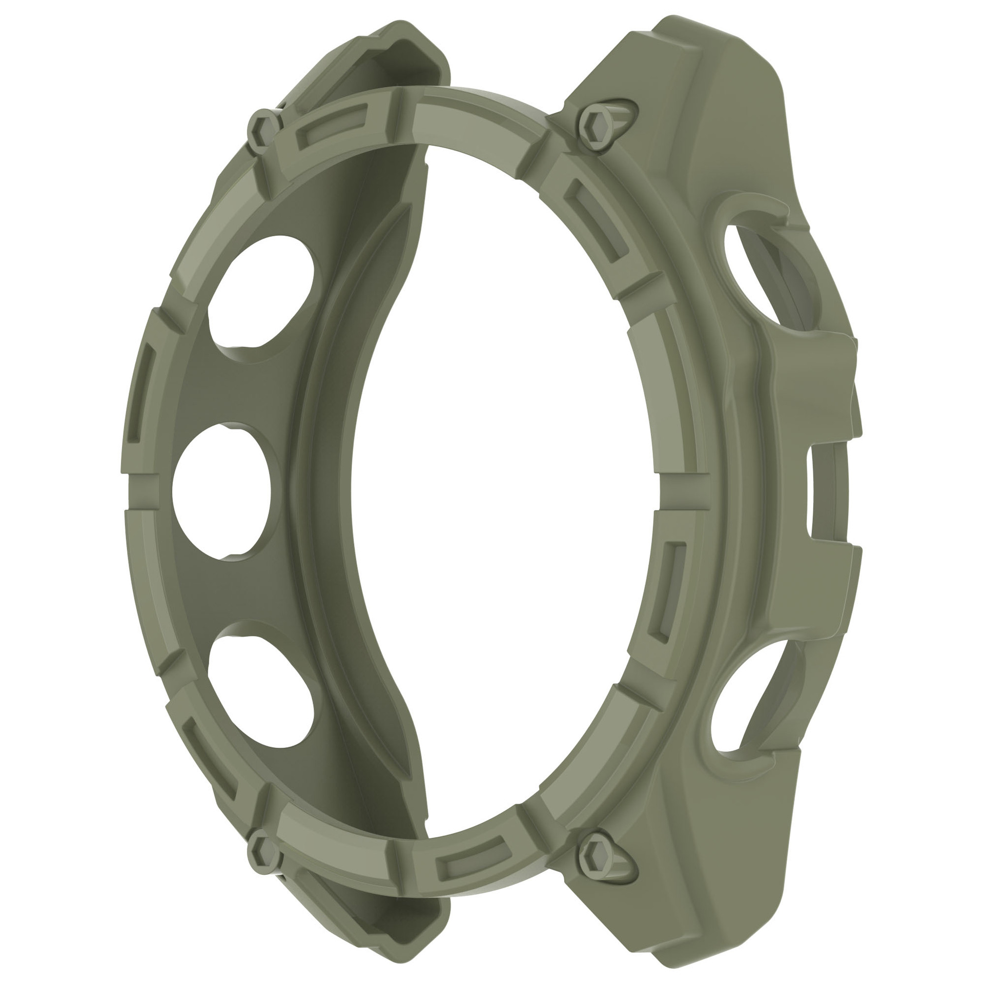 适用佳明Enduro3铠甲壳保护壳Garmin Enduro3半包镂空防摔保护套