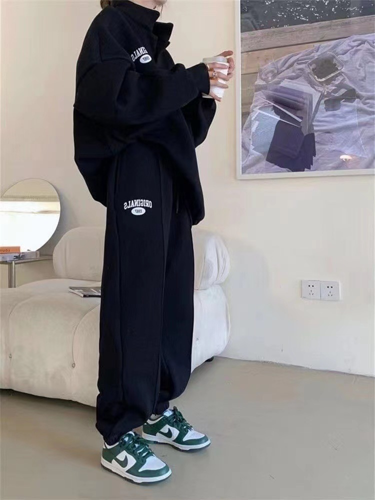 Completo sportswear donna due pezzi casual tuta da jogging_voghion.com