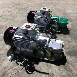 定制wcb-75便携式手提泵 小流量自吸齿轮泵高压柴油手提泵