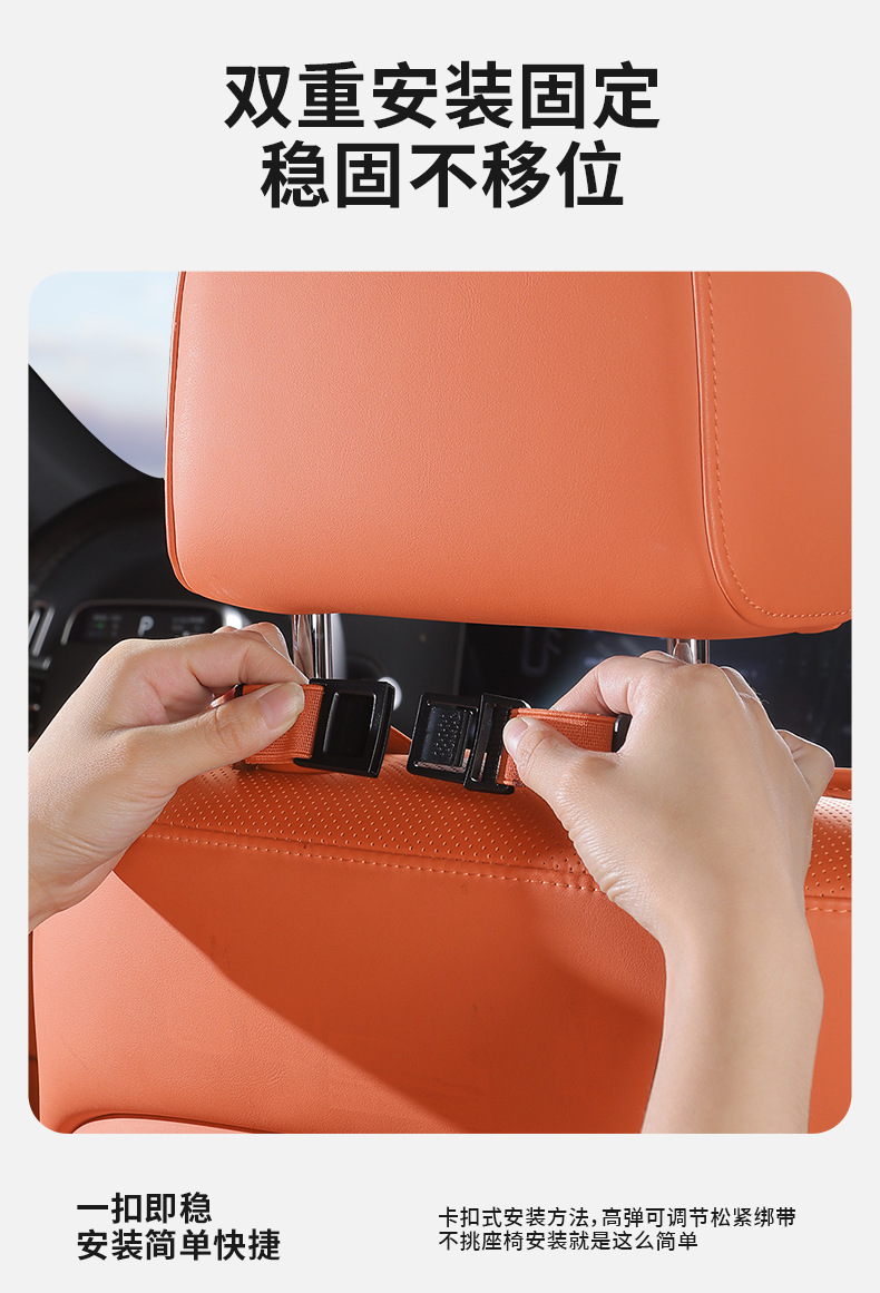 Foreign Trade Car Anti-Slip Seat Cushion, Ice Silk Cooling Cushion, Portable Comfortable Breathable Anti-Slip Latex Seat Cushion Wholesale