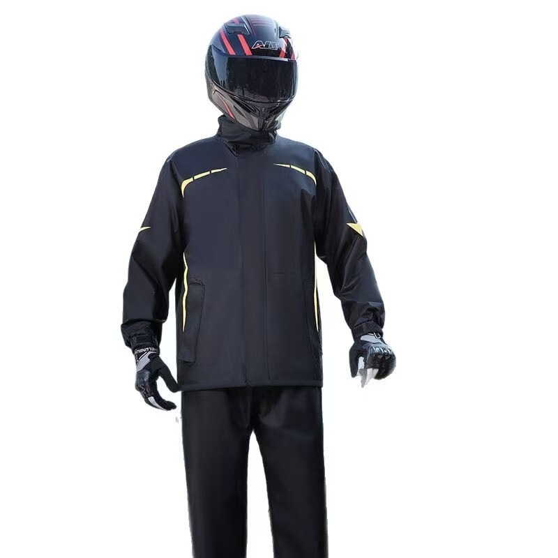 オートバイライディングレインコートとレインパンツスーツメンズアウトドア防雨大人スプリットレインコートテイクアウトリーダー専用|undefined