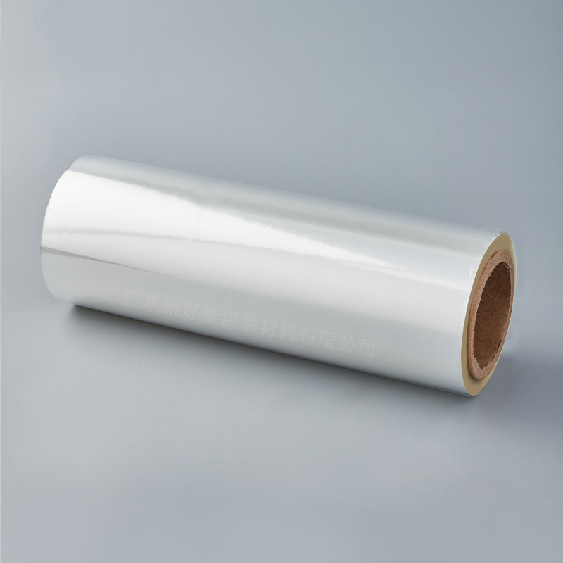 Máscara termosellada de doble cara de bopp, pajita, película de embalaje automático de grado alimenticio, película termosellada de doble cara opp impresa transparente