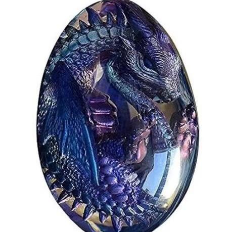 보라색 드래곤 계란-B