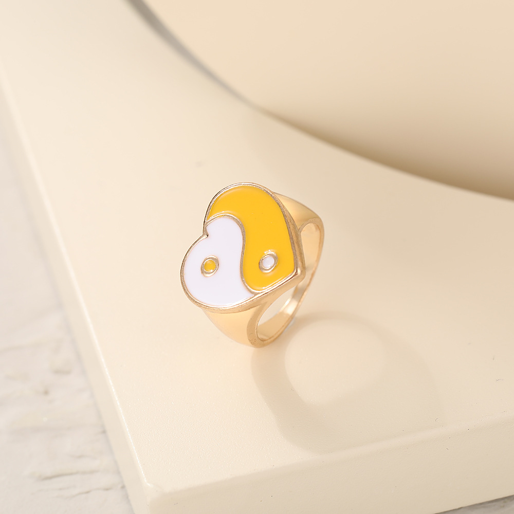 Simple Fashion Multi-layer Eart Drop Wax Color Ring Wholesale display picture 22