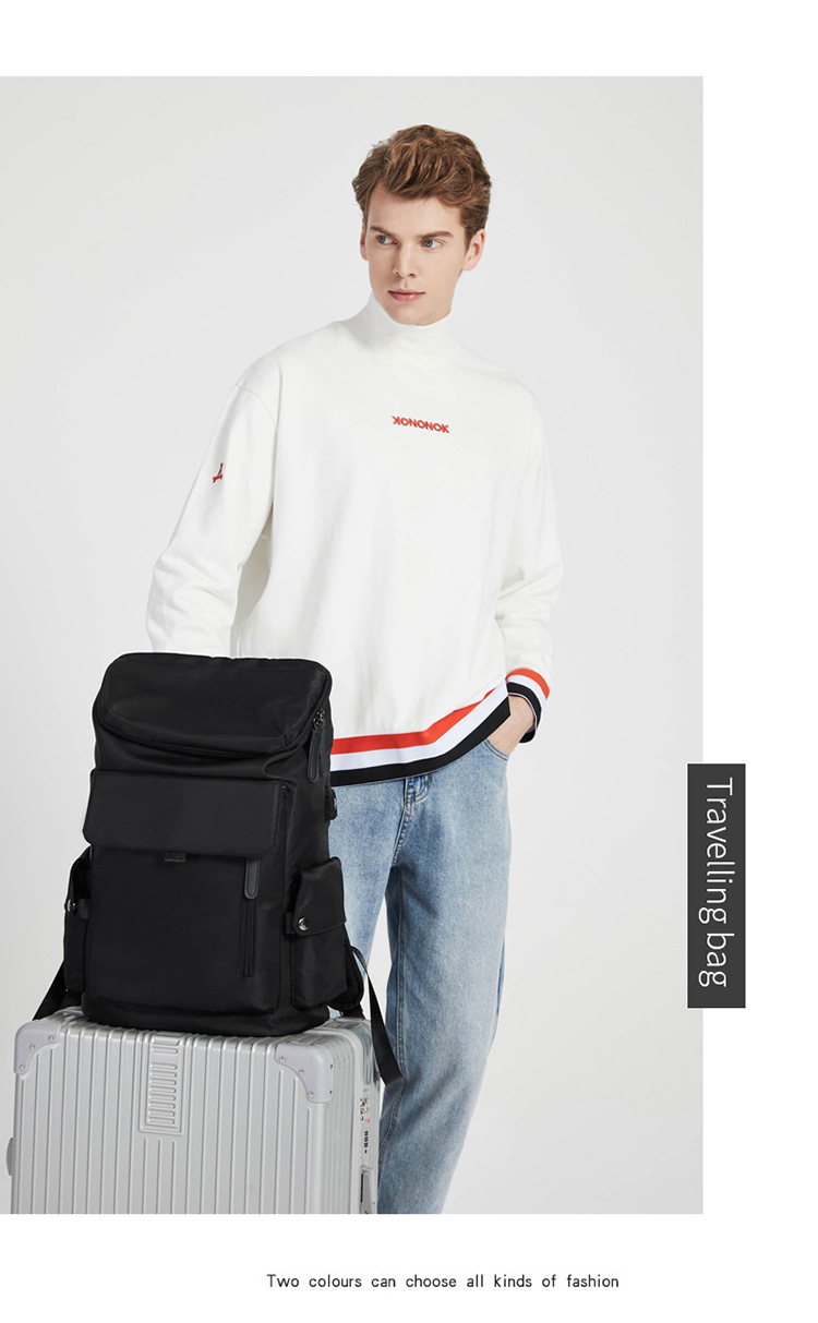 Waterproof Laptop Backpack For Men Large Capacity School Bag_voghion.com