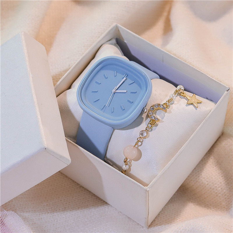 ins Niche Design Watch Female Students High Color Value Simple Temperament Junior High School Japanese Minimal Style 2022 New