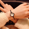Trend bracelet, accessory, universal dial, women's watch, Korean style, simple and elegant design, small dial, Amazon