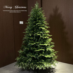 クロスボーダーpeクリスマスツリー暗号化ライト付きクリスマスツリー大型クリスマスツリーの新しいクリスマス装飾品