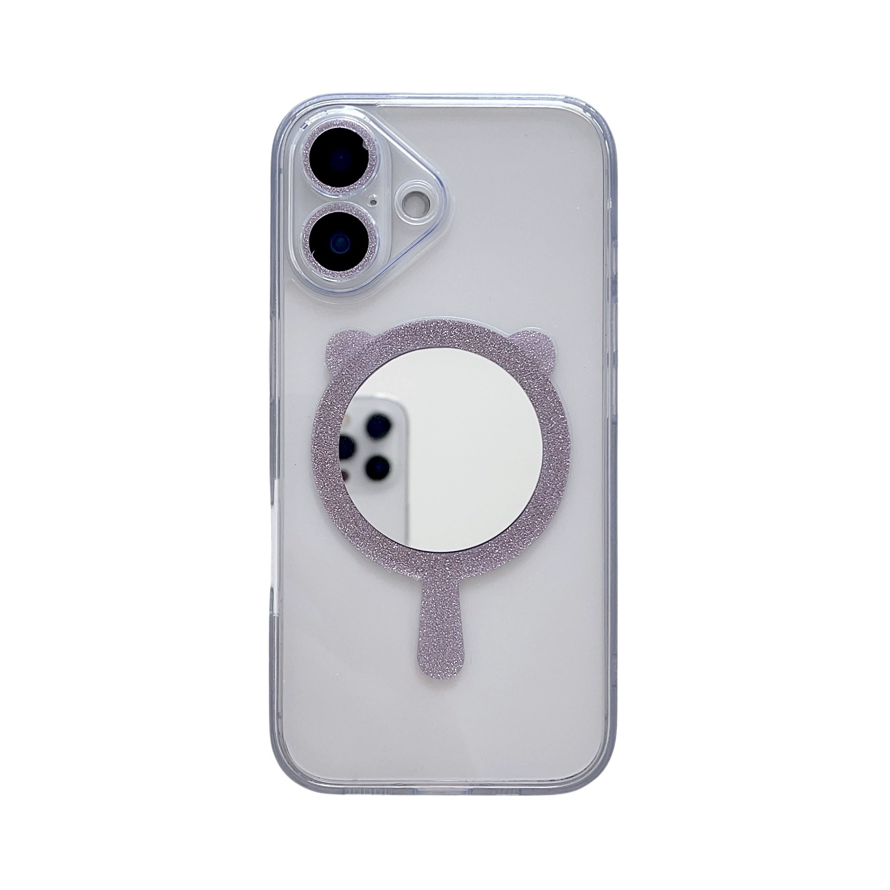 Apple, совместимый iPhone 16, чехол для телефона, стеклянное зеркало, защитный чехол, 16promax, iphone