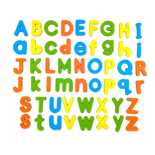 Early childhood education 26 English alphabet magnetic stickers primary school English digital blackboard teaching aids magnetic stickers magnet words