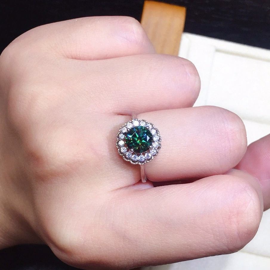 Import one size ring, platinum 950 sample, diamond encrusted, internet celebrity