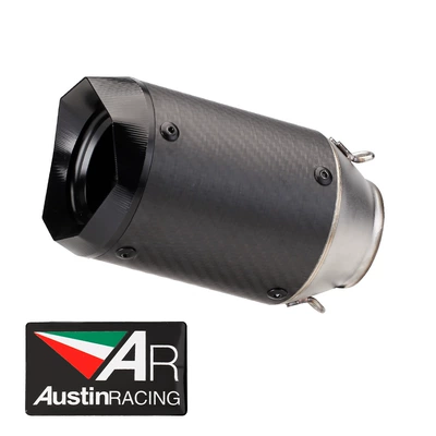 Modified Exhaust Pipe Cbr1000K7K8: Motorcycle exhaust pipe - carbon-fiber-octagonal-black-cover
