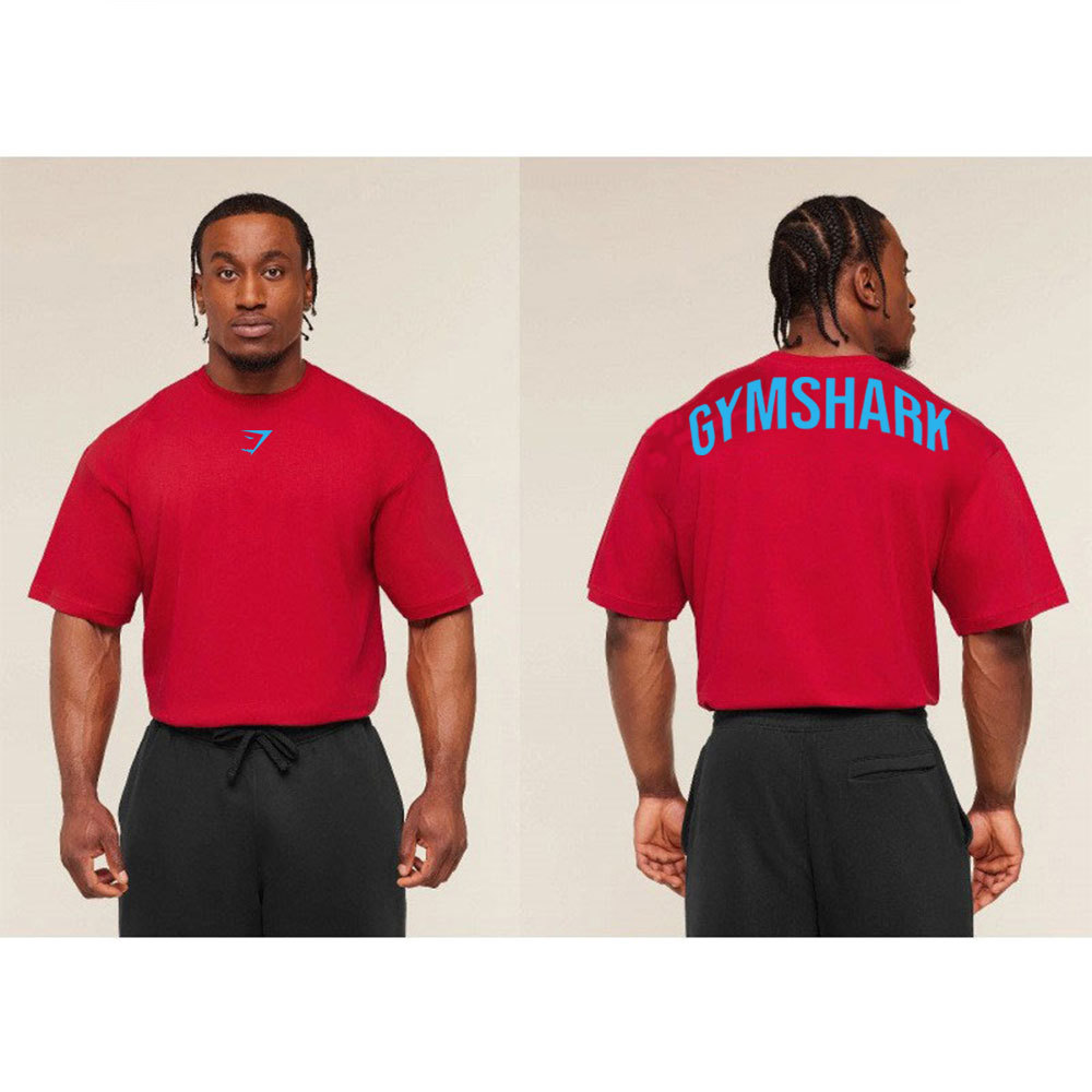 Gymshark T-shirt Graphic Logo Red