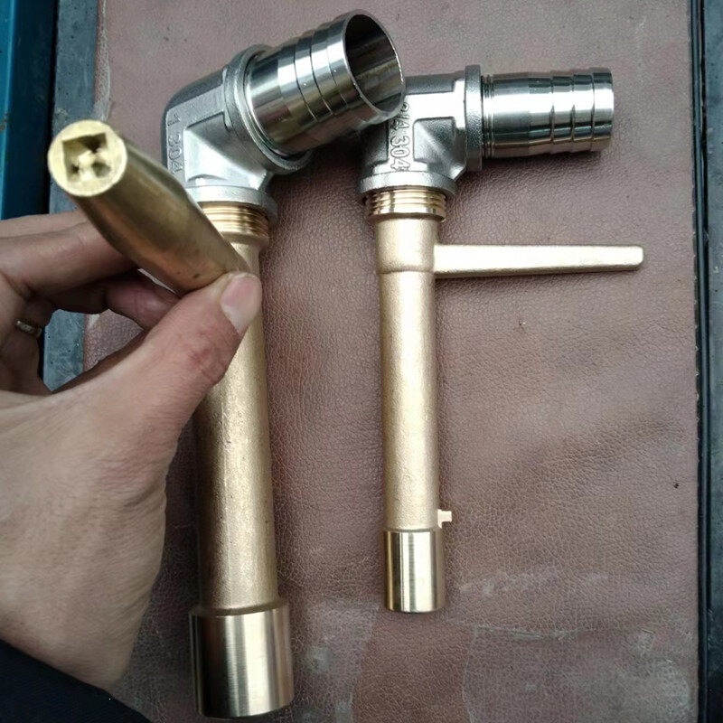 Outdoor Quick-Connect Gardening Water Dispenser Sprinkler Irrigation Hose Brass Convenient Water Valve