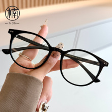 木十南5034新款复古TR时尚百搭男女可配防蓝光近视高清眼镜框架