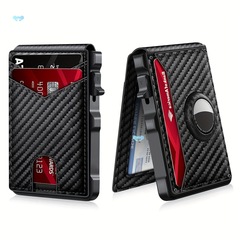 1pc RFID ブロッキング二つ折り財布ポップアップ付きクロスボーダークロスボーダードロップシッピング
