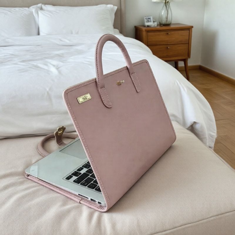 Protective Case Protective Case Computer Bag Laptop Handbag Pink Girl Computer Computer File Bag Waterproof
