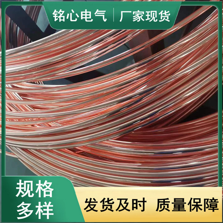 现货供应铜包钢圆钢 镀铜圆线 10mm 12mm 14mm 16mm铜覆钢圆钢