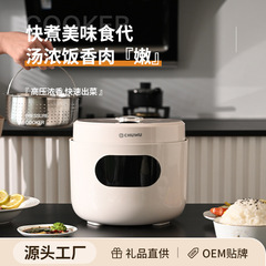 家庭用スマート炊飯器 2-3人用 ミニ多機能電気調理器 予約タイマー付き炊飯器
