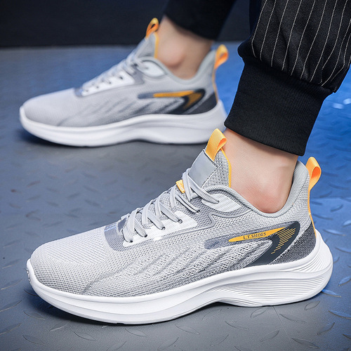 Spring and summer men's large size 50 running sneakers men's foreign trade rebound fitness ultra-light shock-absorbing casual shoes Jinjiang wholesale