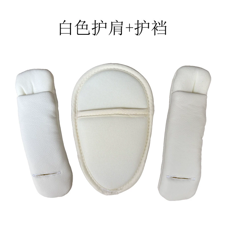 Stroller, seat belt, protective shoulder pads, universal chair