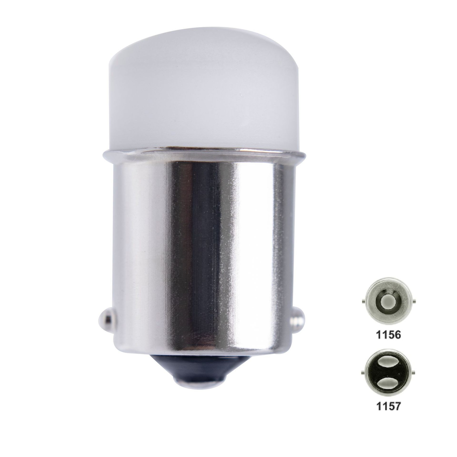 Resalte transfronterizo nueva bombilla pequeña esmerilada 1156 1157 luces de freno modificadas luces de giro LED de GM