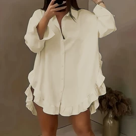女式衬衫;大码衬衫;休闲裤