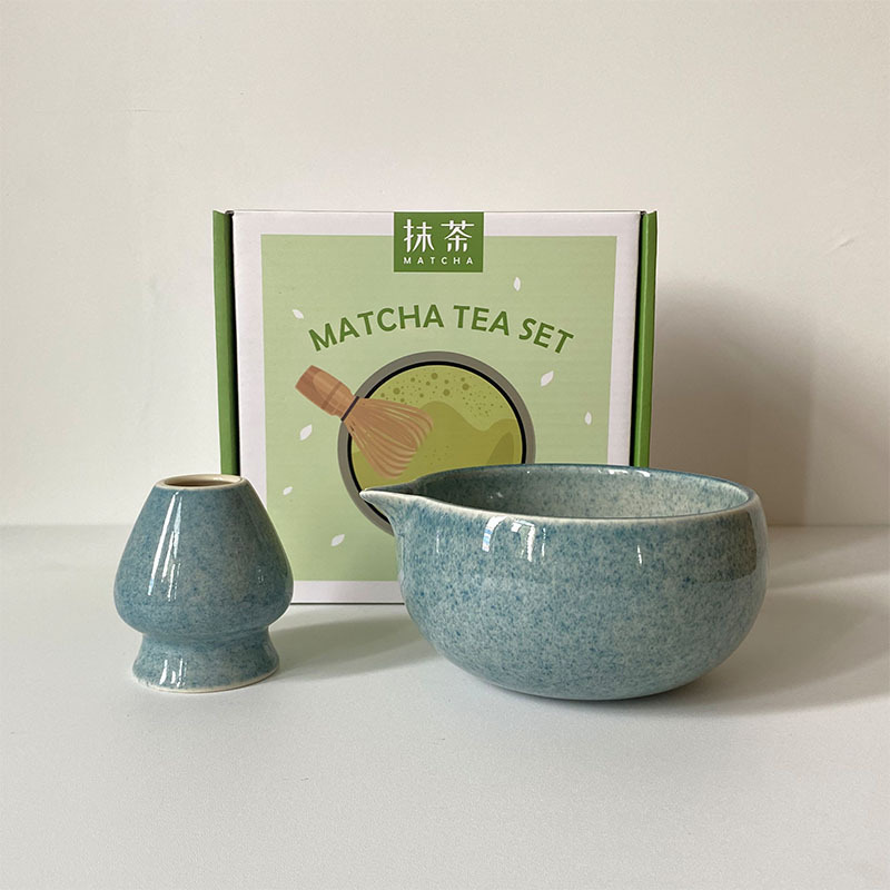 クリエイティブ抹茶ボウル茶筅茶道具セット越境窯変陶器宋代茶道具100冊7点セット|undefined