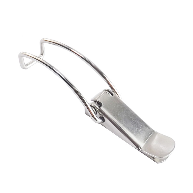 115A acero inoxidable 201 caja de resorte hebilla de bloqueo hebilla de botón de botón de pato equipo de herramientas hebilla industrial