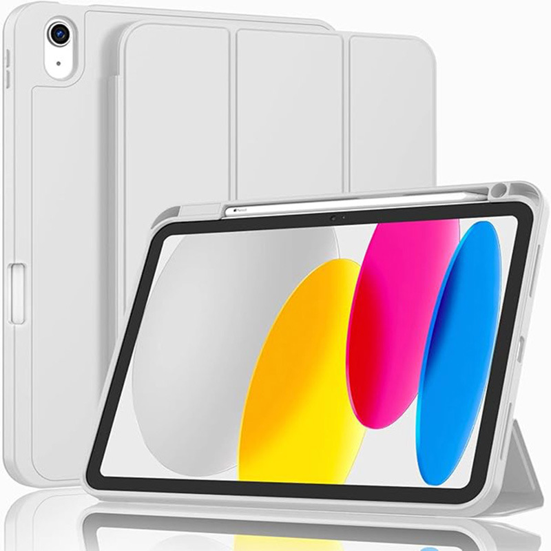 适用iPad10th平板保护套iPadA16防弯背贴保护套iPad11三折平板套|undefined