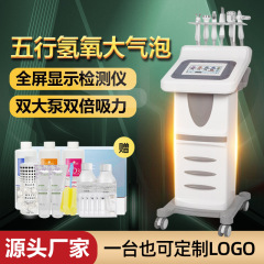 新しい小さい泡の美容器は黒頭を吸って水を補充して酸素の水の光を注いで多機能の皮膚の管理の美容器を導入します。