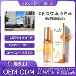 跨境定制OEM维C唇部精华油变色唇蜜防干裂淡化保湿唇油唇部护理