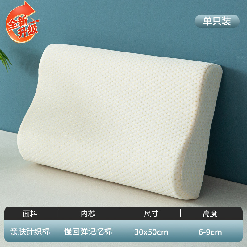 [업그레이드된 진드기방지 원단] 안개꽃 화이트-30x50cm 싱글팩 [내외 이중베갯잇 디자인]