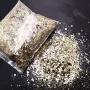 美甲圣诞化妆六角滴胶