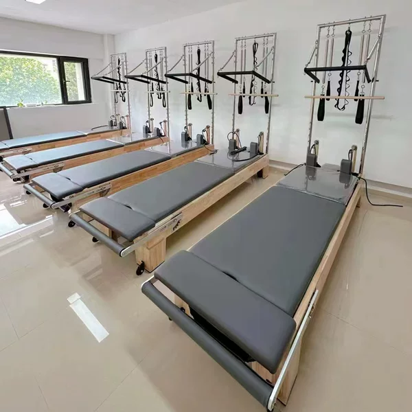 Pilates Large Equipment Half-High Core Bed Multi-Functional Training Core Bed Body Yoga Oak Half-High