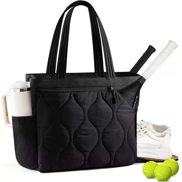 Amazon's new tennis bag is a stylish pickleball bag, outdoor sports bag with large capacity, single-shoulder badminton bag