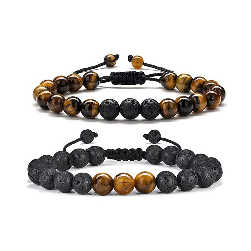 Ethnic Style Geometric Natural Stone Beaded Bracelets display picture 5