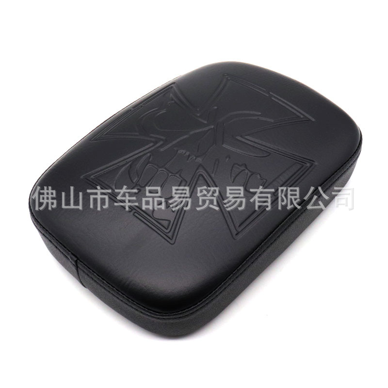 Suitable for Harley retro 883/1200 X48 modified suction cup rear seat cushion with cross embossed seat pad