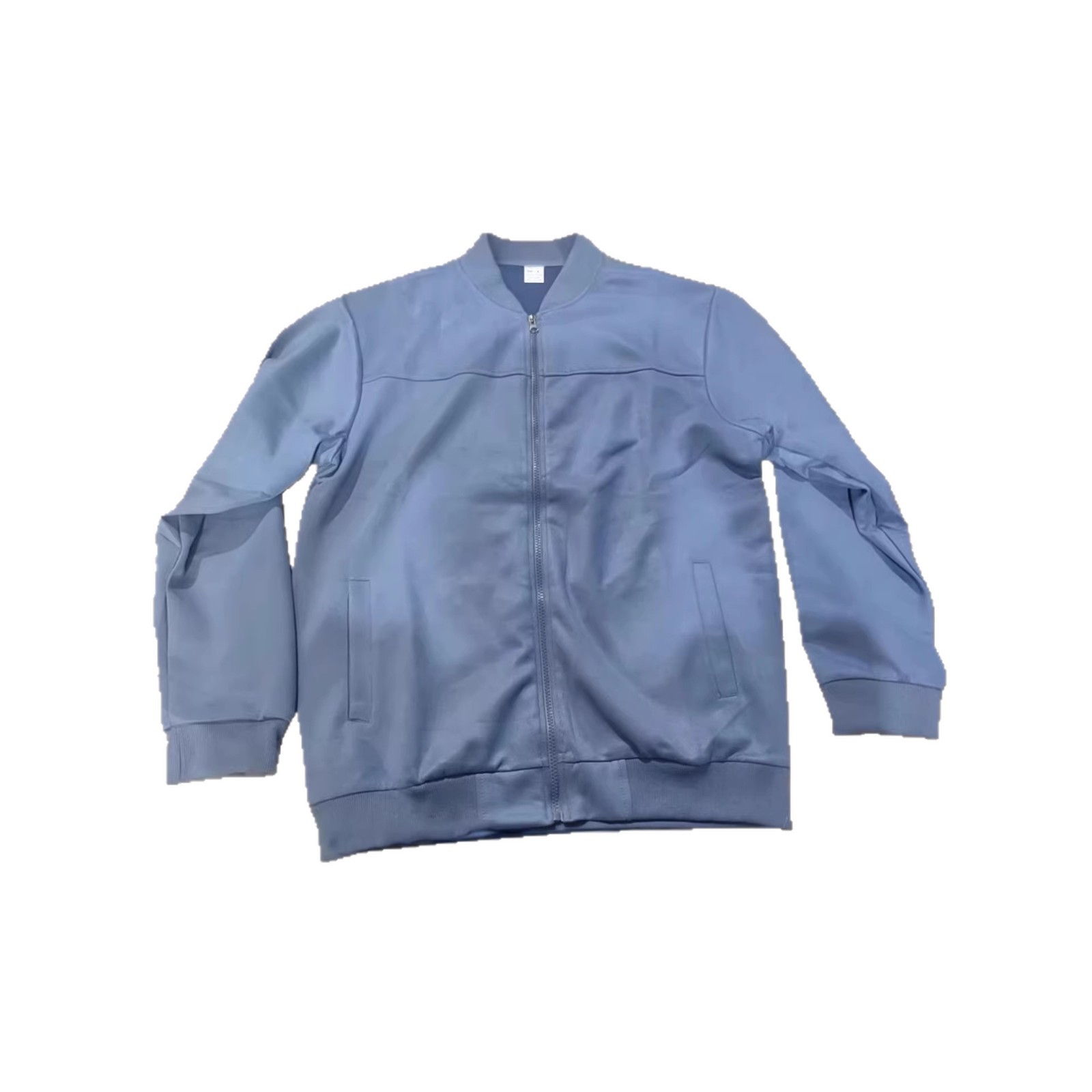 Leichte Herrenjacke in Wildlederoptik – Stilvoller, lässiger Reißverschlussmantel für urbanen Look | Schmale Passform, Stehkragen, verschiedene Farben_voghion.com