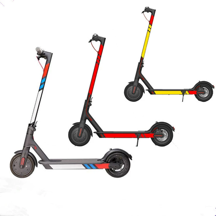 Наклейки для электросамоката 1S/m -264.999999999% off stack, светоотражающие наклейки для ночного использования, декоративные наклейки, защитная пленка для тюнинга