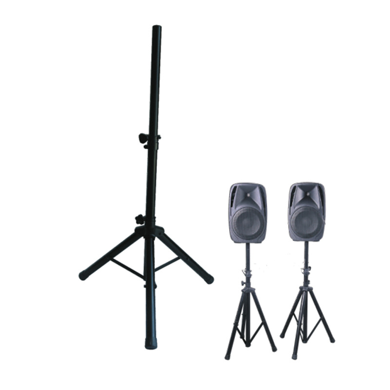 音箱支架可折叠三脚架金属音箱支架落地三脚架舞台卡包音响托