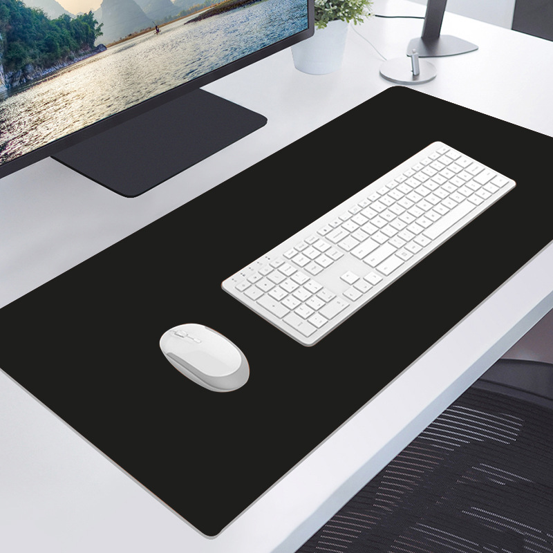 가죽 블랙 싱글 사이드